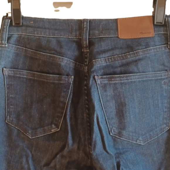 MADEWELL 10" High Rise Skinny Jeans, Size 26. Great for work/ school. - Picture 4 of 12
